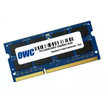 OWC DDR3 - modulo - 8 GB - SO DIMM 204-PIN - 1066 MHz / PC3-8500 - CL7 - 1.5 V - unbuffered - non-ECC - per Apple Mac mini (metà 2010)