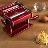 Marcato Atlas 150 Rossa Macchina per pasta con rotella tagliapasta, rosso