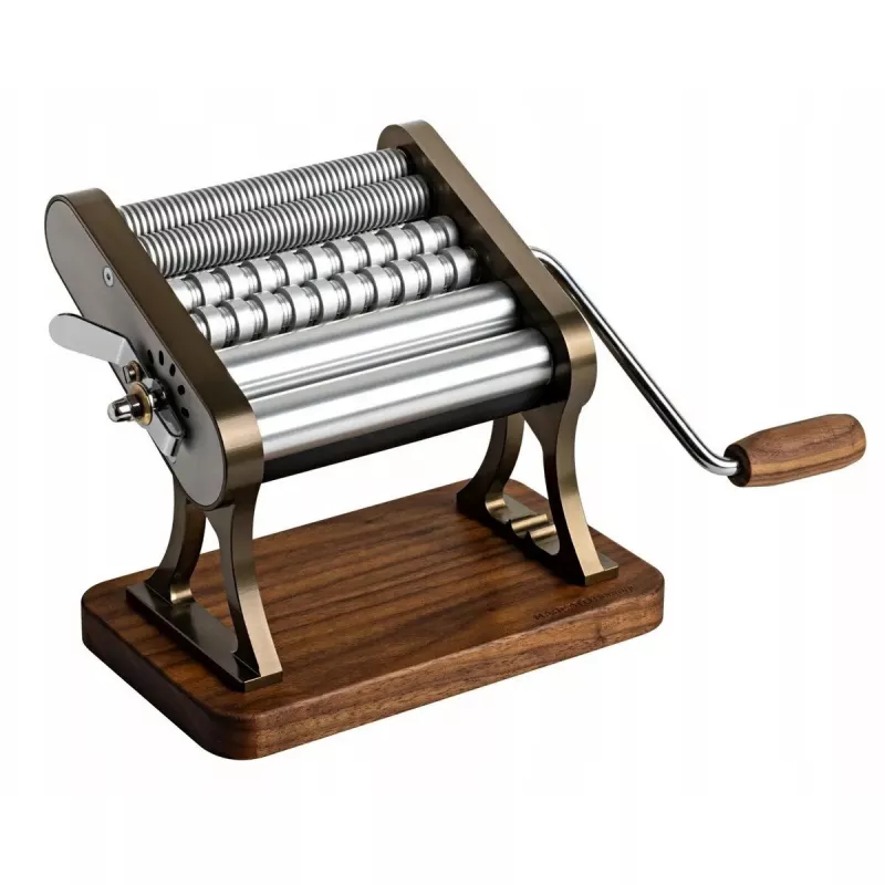 Rullo per pasta Marcato Otello Champagne Heritage OT21-150-CHS — macchina per pasta manuale, spessore regolabile