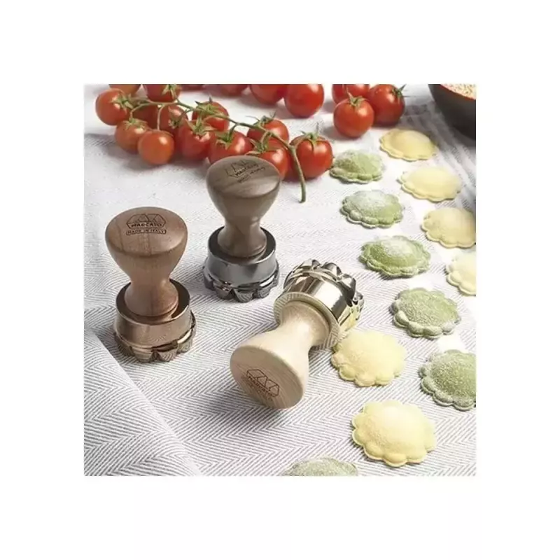 TIMBRO PER RAVIOLI ZIGZAG TONDO ø65mm