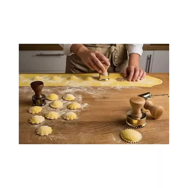 TIMBRO PER RAVIOLI ZIGZAG TONDO ø65mm