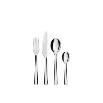 Set posate da cucina ALESSI BG02S24 — set coltello e forchetta da tavola, acciaio inox