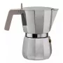 Caffettiera Moka Alessi Moka 0,07 L grigio
