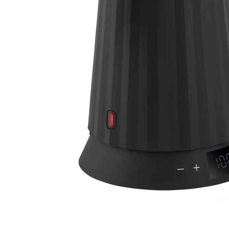 Bollitore elettrico Alessi 1,0 l 2200 W nero