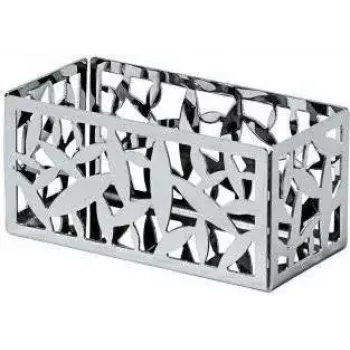 Cestino da portata Alessi MSA29 rettangolare acciaio inox