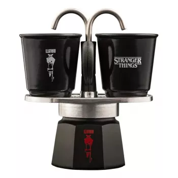 Caffettiera moka BIALETTI 0005408 macchina da caffè manuale nero 90 ml