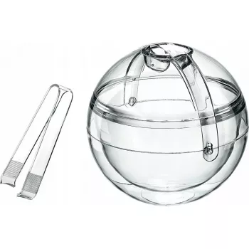 Secchiello per ghiaccio Guzzini HAPPY HOUR STELLA in plastica trasparente, modello 9870000