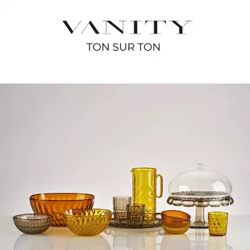 Ciotola Guzzini Vanity 30 cm, Caramel (129730TE57)