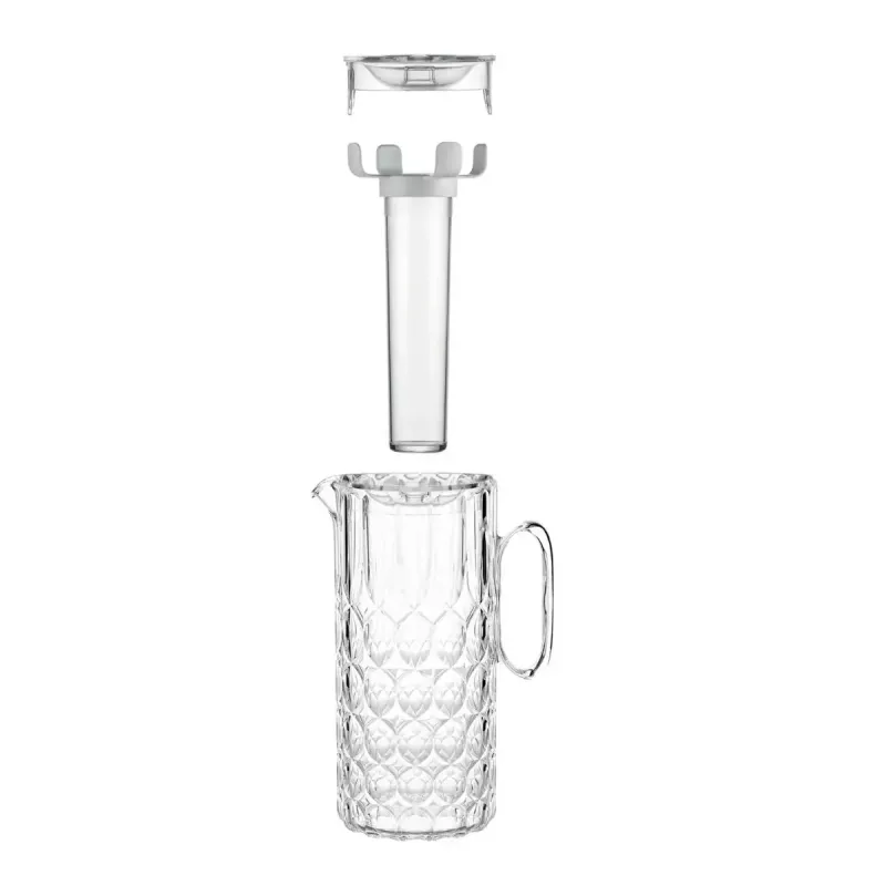 Guzzini VANITY Caraffa con Chiller Bulb, trasparente, 131202AR00