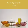 Guzzini Vanity Alzata per torte piccola con campana, Smoke