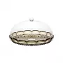 Alzata piccola Guzzini Vanity con campana, fumé