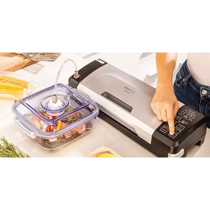 Macchina per sottovuoto Magic Vac Perfetta nero grigio 130W ABS