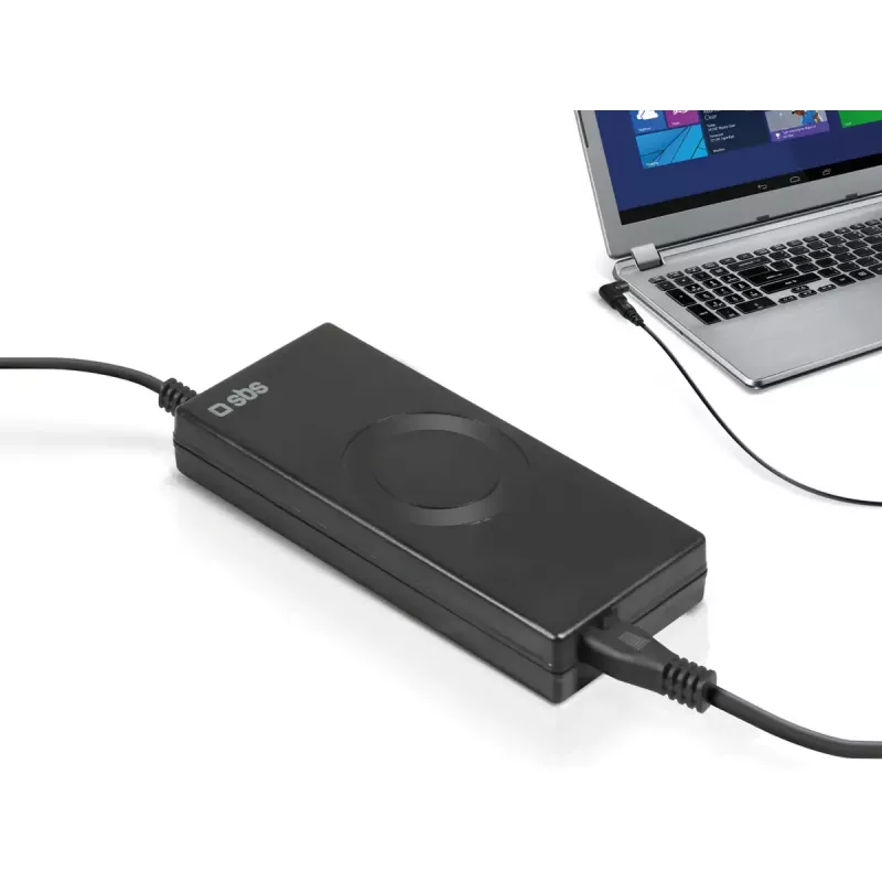 Alimentatore SBS EM0APA070 70W da interno nero laptop