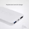 Powerbank portatile SBS 5000 mAh, capacità batteria 5000 mAh
