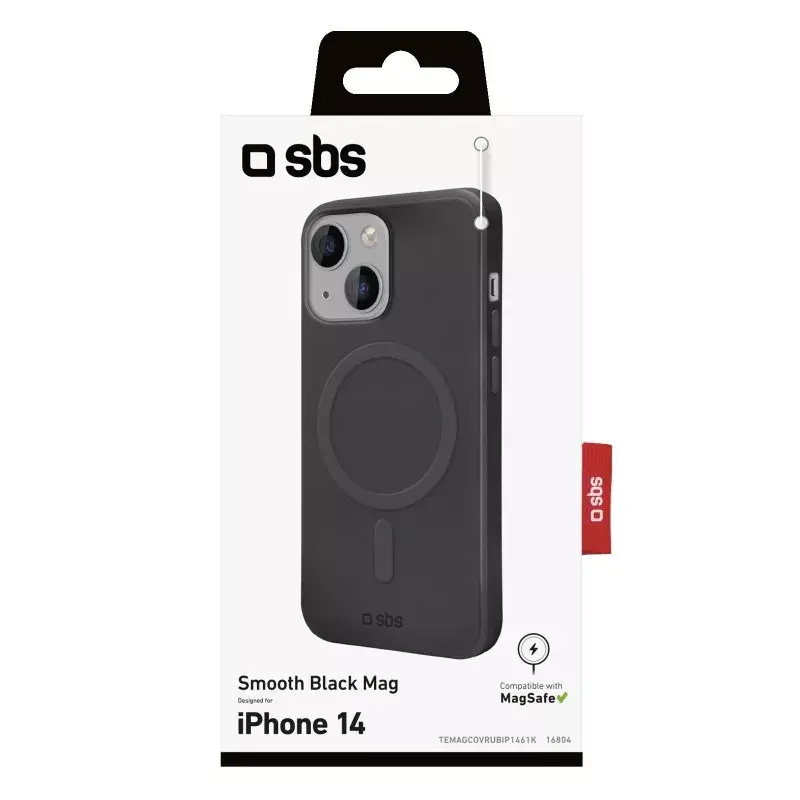 Cover SBS TEMAGCOVRUBIP1461K per iPhone 14 15,5 cm nero