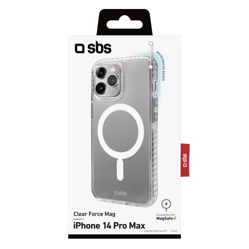 Cover SBS TEMAGCOVIP1467PT per iPhone 14 Pro Max 17 cm trasparente