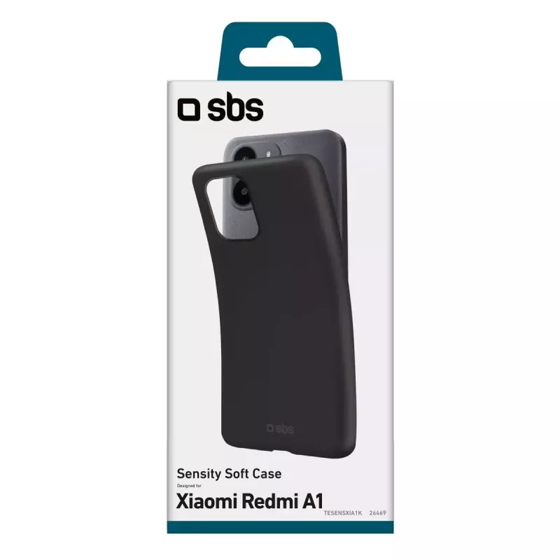 Cover SBS Sensity Xiaomi Redmi A1 16,6 cm nero