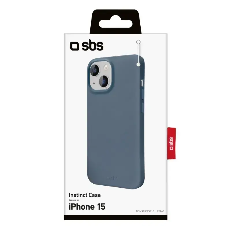 Cover SBS TEINSTIP1561B per iPhone 15 15,5 cm blu