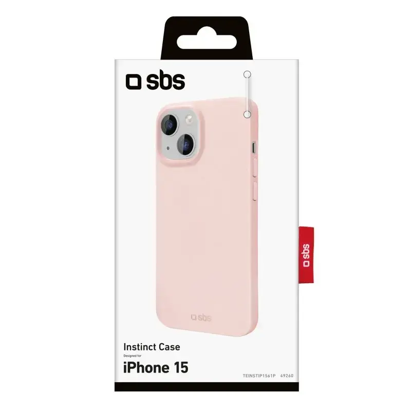 Cover SBS TEINSTIP1561P rosa per iPhone 15 15,5 cm (6,1