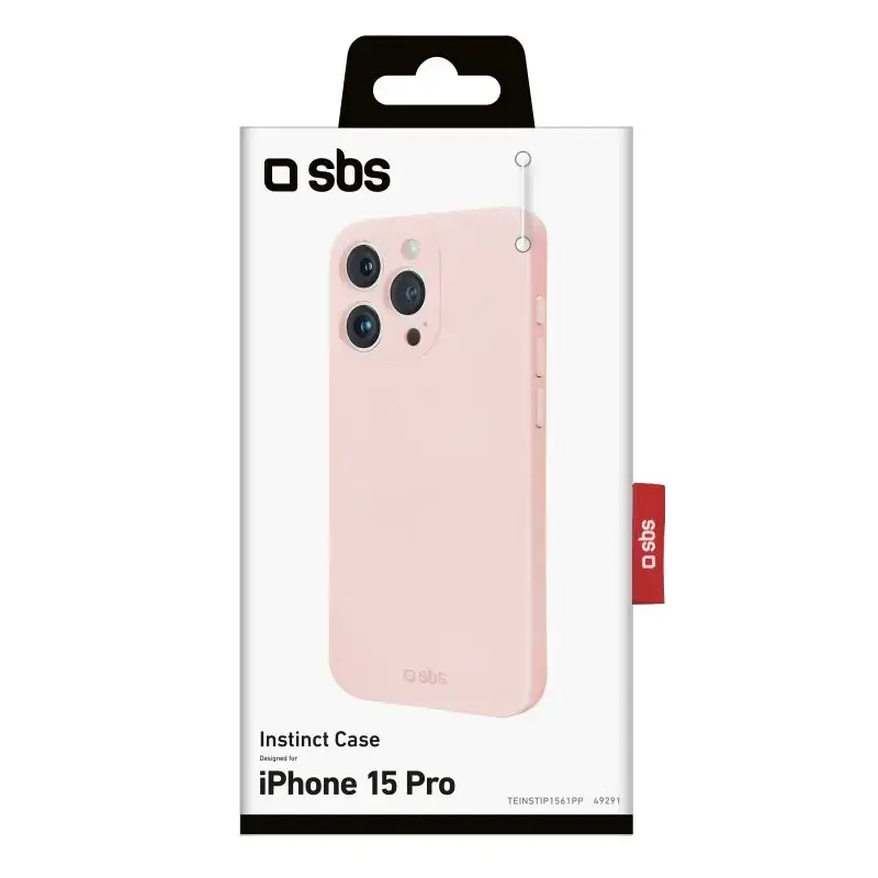 Cover SBS TEINSTIP1561PP per iPhone 15 Pro 15,5 cm rosa