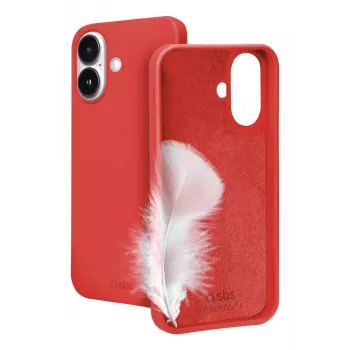 Cover SBS TEINSTIP1661R custodia per cellulare rossa 15,5 cm (6,1 pollici)