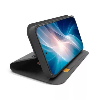 Custodia portafoglio con supporto SBS per Samsung Galaxy A57 nera – modello TEWALSAA57K, custodia portafoglio con funzione stand