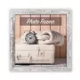 Portafoto singolo ZEP Nelson 6 legno marrone bianco 347x347 mm