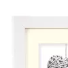 Portafoto singolo ZEP Regent 4 bianco legno 230x330 mm