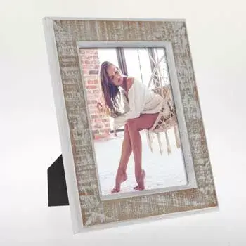 Portafoto singolo ZEP LEVICO beige bianco