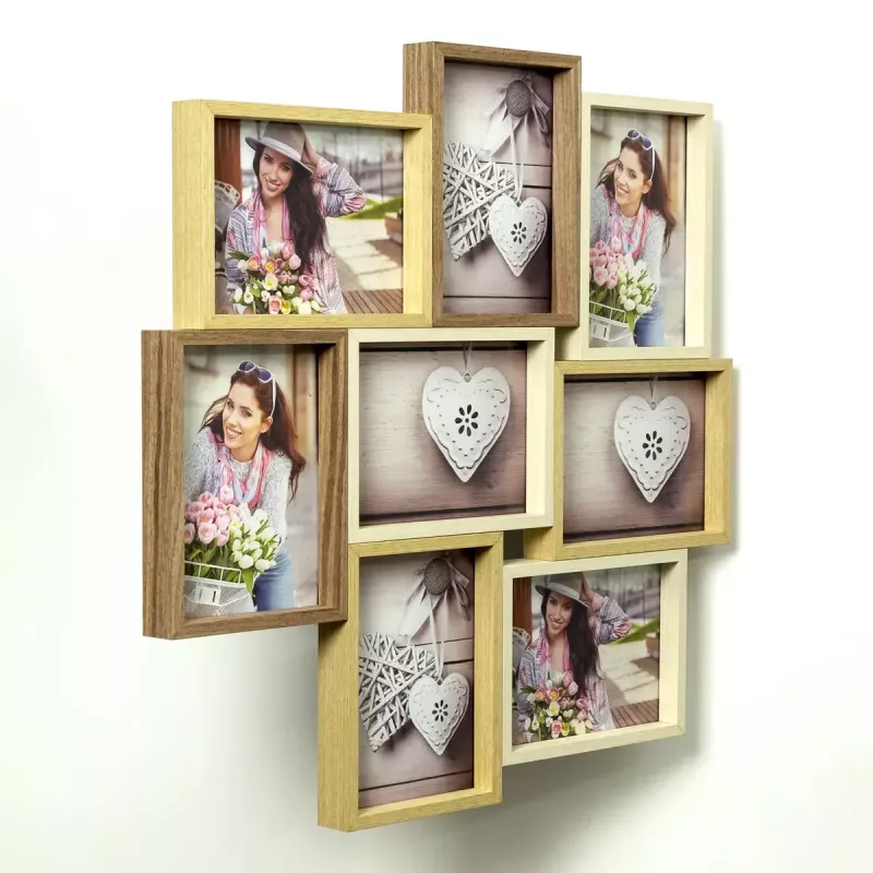Set portafoto ZEP Montreaux beige marrone TY013