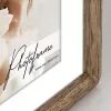 Portafoto singolo ZEP Gressan marrone legno 190x250 mm