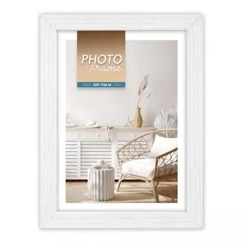 Cornice singola ZEP Vivan 3 bianco MDF 220x320x15 mm