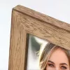 Cornice singola ZEP CORNICE ANZIO marrone MDF legno 205x155mm