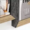 Set cornici ZEP Vercelli nero marrone MDF 535x320 mm