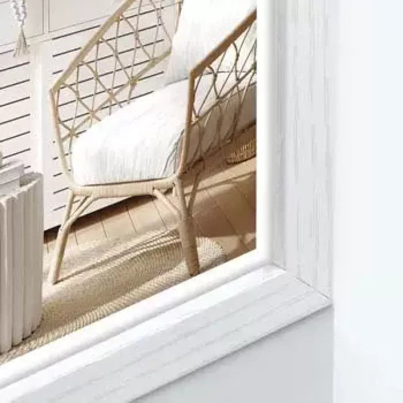 Cornice singola ZEP Vivan 3 bianco MDF