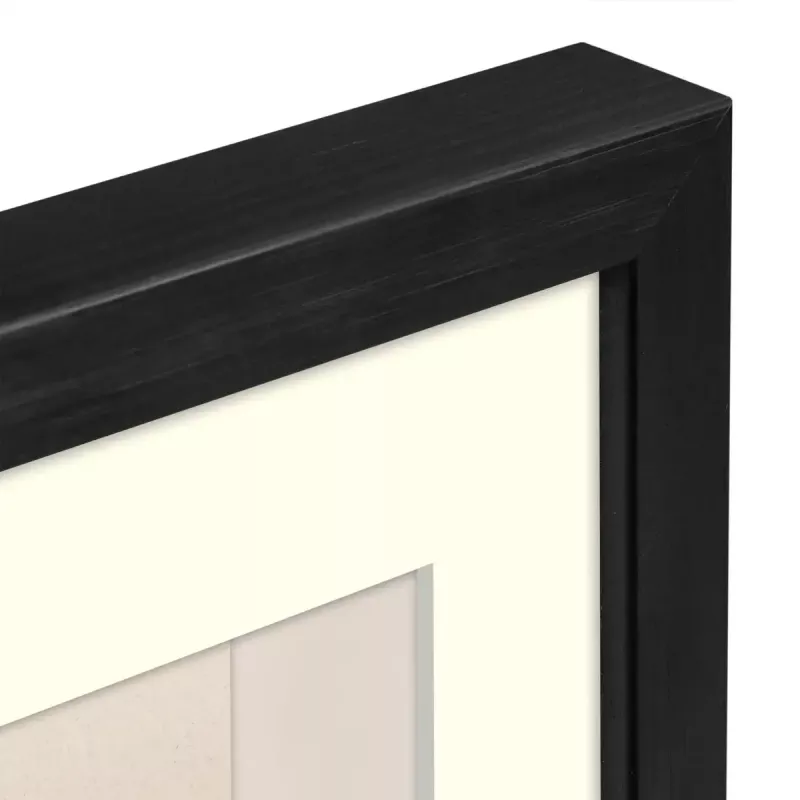 Cornice singola ZEP V4557B nero legno 150x205mm