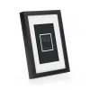 Cornice singola ZEP V4557B nero legno 150x205mm