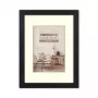 Cornice singola ZEP V4557B nero legno 150x205mm