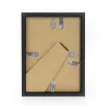 Cornice singola ZEP V4568B nero legno 170x220 mm