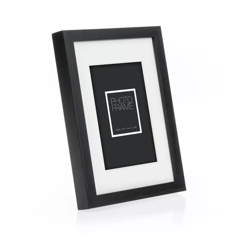 Cornice singola ZEP V4568B nero legno 170x220 mm