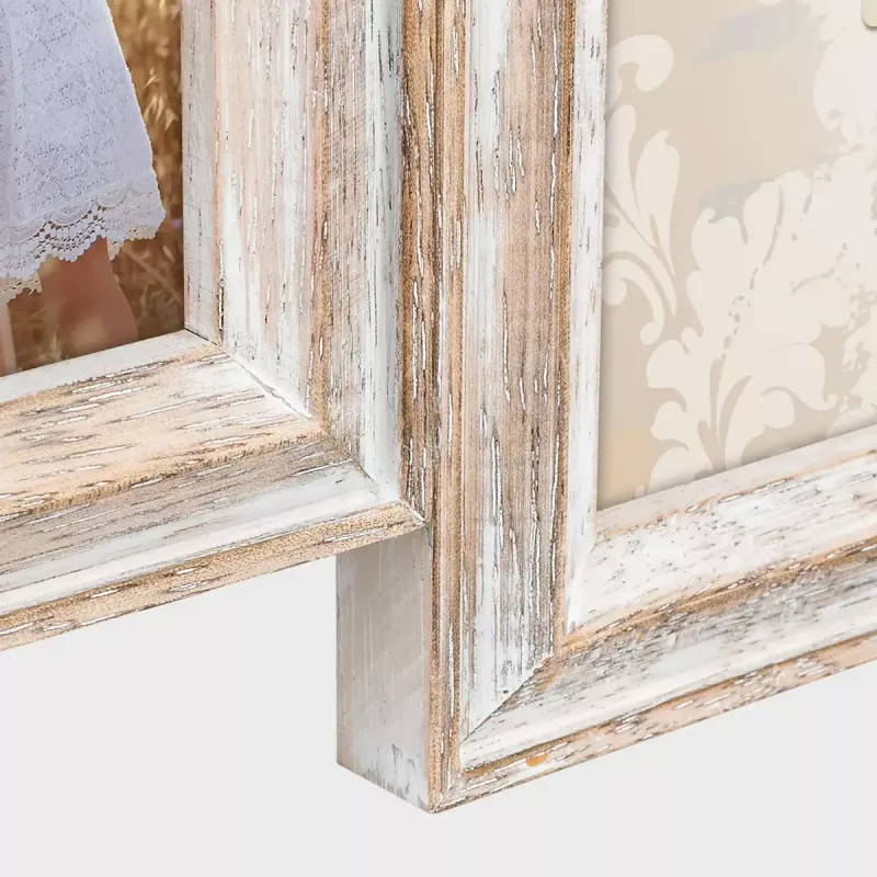 Cornice multipla ZEP AC446B legno naturale 390x370 mm