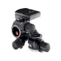 Testa per treppiedi Manfrotto 410 Junior Geared Head nero alluminio
