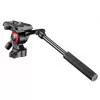 Testa per treppiede Manfrotto MVH400AH nero alluminio 1/4