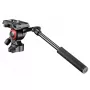 Testa per treppiede Manfrotto MVH400AH nero alluminio 1/4