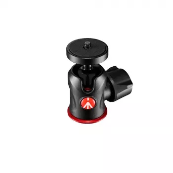 Testa per treppiede Manfrotto 492 Centre testa a sfera nero rosso 1/4