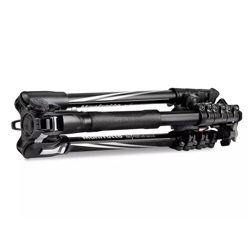 Treppiede Manfrotto MKBFRLA4BK-BH 3 gambe nero argento