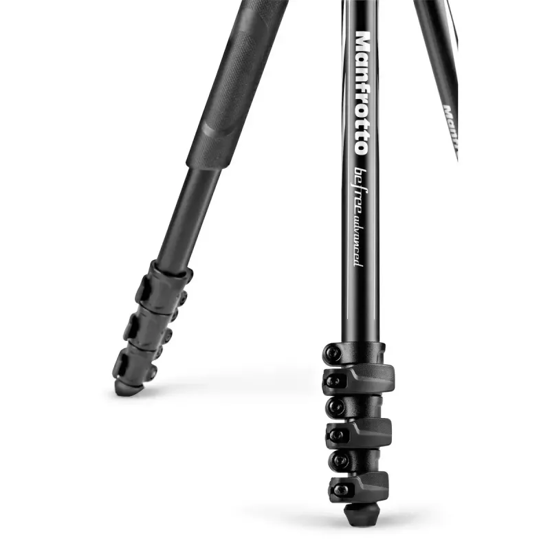 Treppiede Manfrotto MKBFRLA4BK-BH 3 gambe nero argento