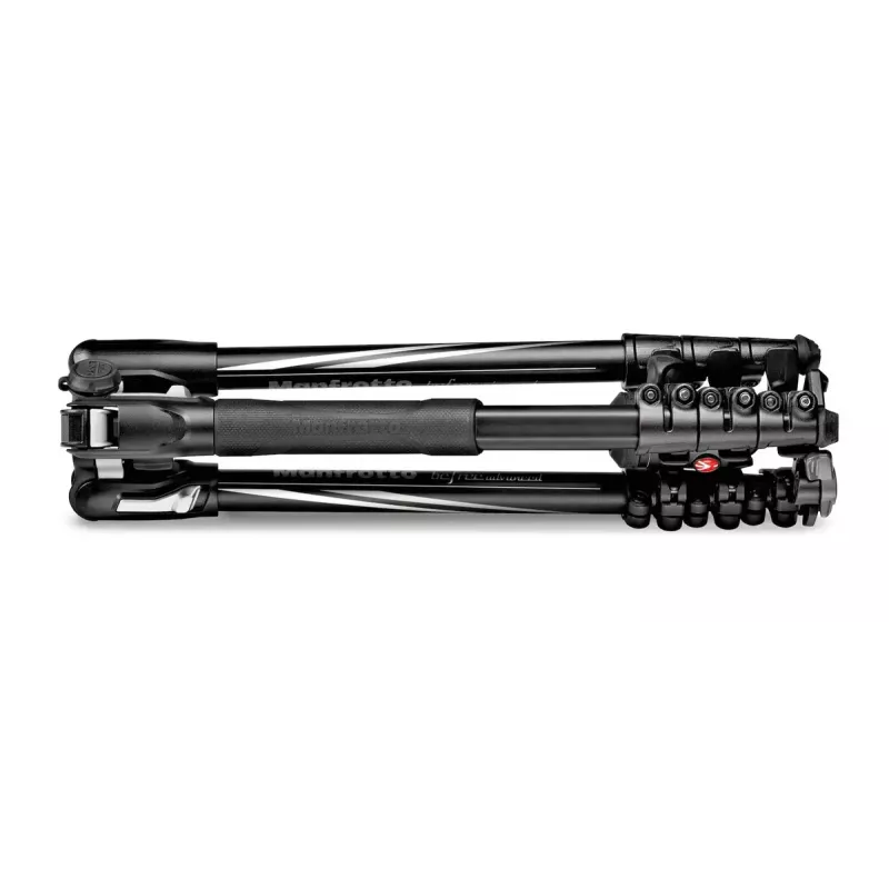 Treppiede Manfrotto MKBFRLA4BK-BH 3 gambe nero argento