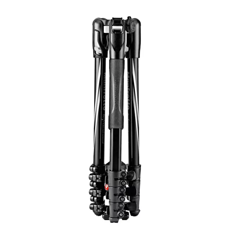 Treppiede Manfrotto MKBFRLA4BK-BH 3 gambe nero argento