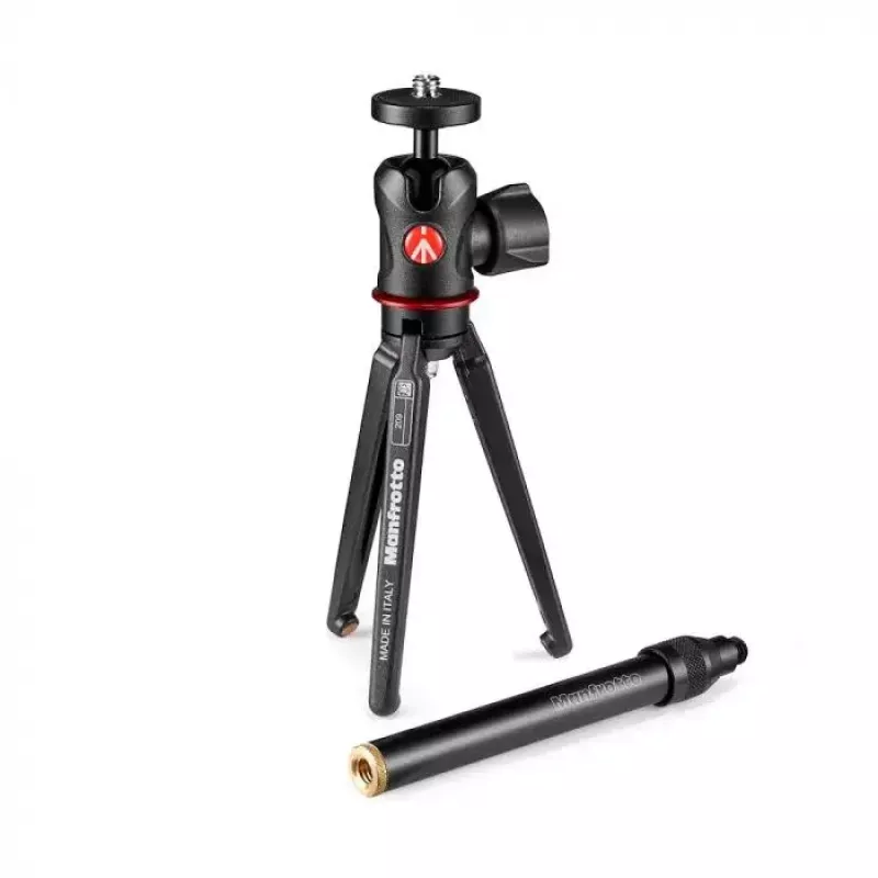Manfrotto 209,492LONG-1 treppiede 3 gambe nero altezza max. 35,5 cm
